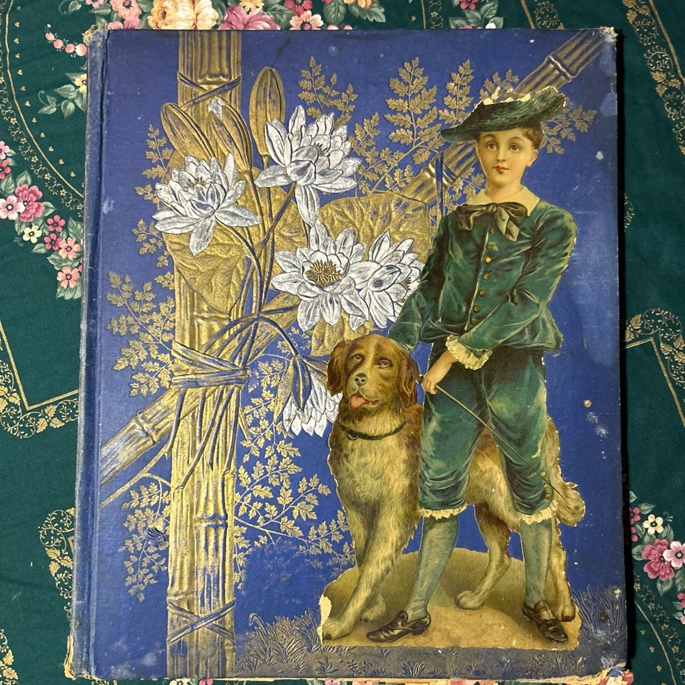 Antique Victorian Scrapbook